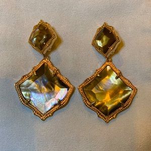 Kendra Scott Prototype Drop Earrings - Clip On